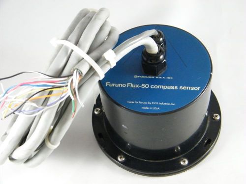 Furuno flux-50 compass sensor with cable kvh industries guaranteed