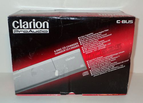 Clarion pro audio dc6256 c-bus 6 disc cd changer, free shipping