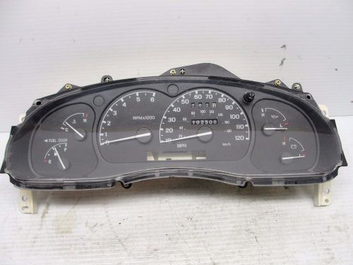 Ford ranger explorer gauges speedometer instrument cluster w/ tach 98 99 00 102k