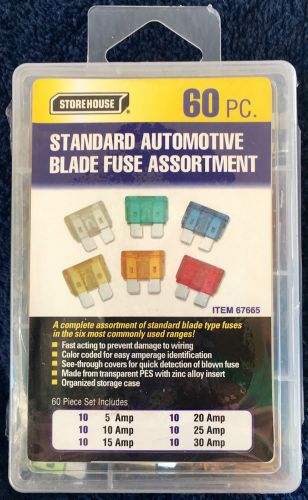 New 60 pc. ato/atc blade fuse set
