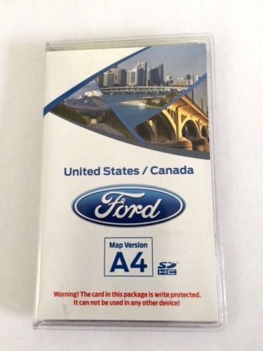 Ford/lincoln gps navigation a4 sd card dm5t-19h449-aa - new in box