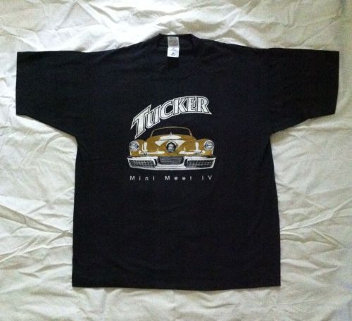 Tucker 48 rare t-shirt from tucker club mini meet iv size xl
