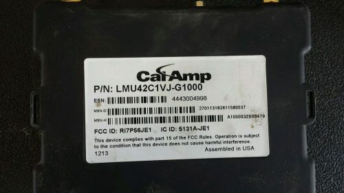 Cal amp gps tracker