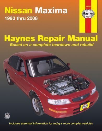 Nissan maxima repair manual 1993-2008