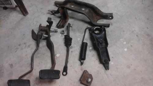 1965 mustang 4 speed pedals  &amp; more