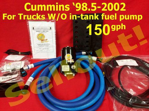 Cummins 5.9l diesel &#039;98.5-&#039;02 150 gph lift pump kit airdog raptor r2sbd052 dodge