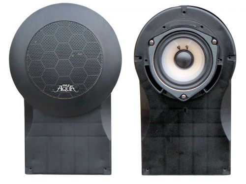 Pyle marine audio plmr66b new 5&#034; pp cone &amp; pu edge marine speaker black 500 watt