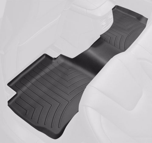 Weathertech digitalfit rear floor liners fits 14-16 chevy silverado  black 45422