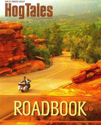 2004 nov/dec harley hog tales magazine -roadbook-2005 flstsci springer-84 fxst