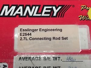 New set manley rods ford esslinger 2.3l 2.7l engines