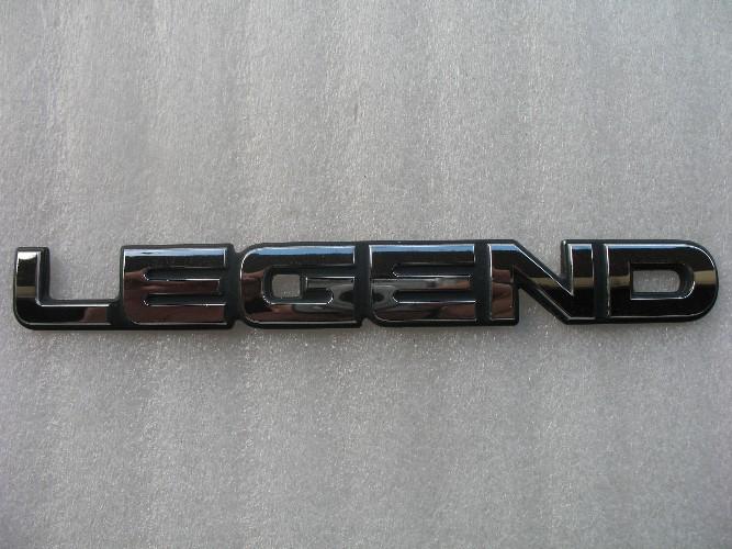 1991 acura legend rear trunk chrome emblem logo decal badge oem used 91 92 93