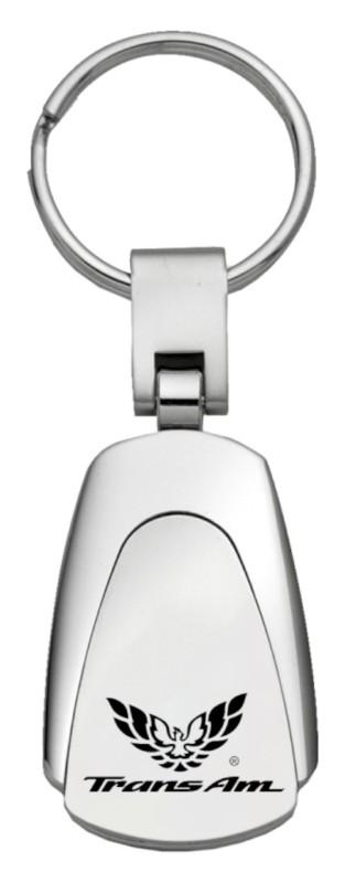 Gm trans am chrome teardrop keychain / key fob engraved in usa genuine