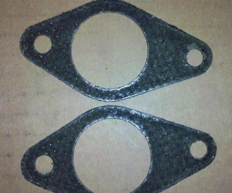 Two nos turbocharger head to intake gaskets genuine gm 