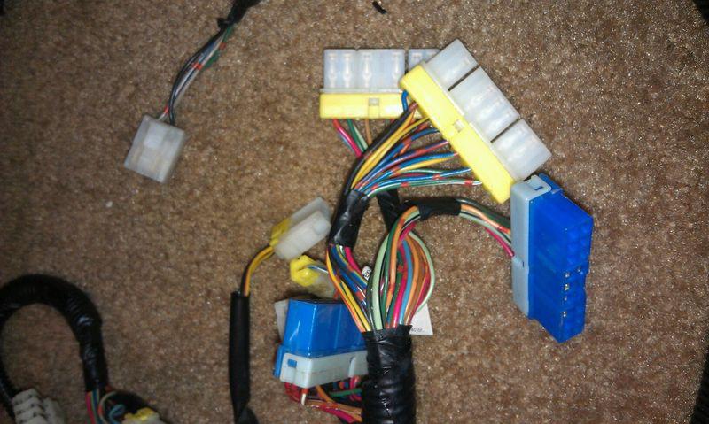 Purchase 1985 Nissan 300zx 24013 03P75 WIRING HARNESS Under Dash Wiring