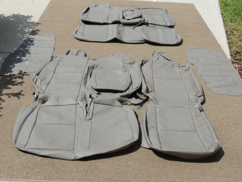 Toyota tundra access cab leather seat covers seats 2005 2006 #38