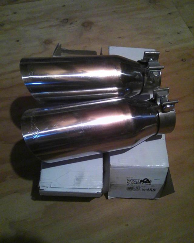 Dynomax stainless exhaust tips