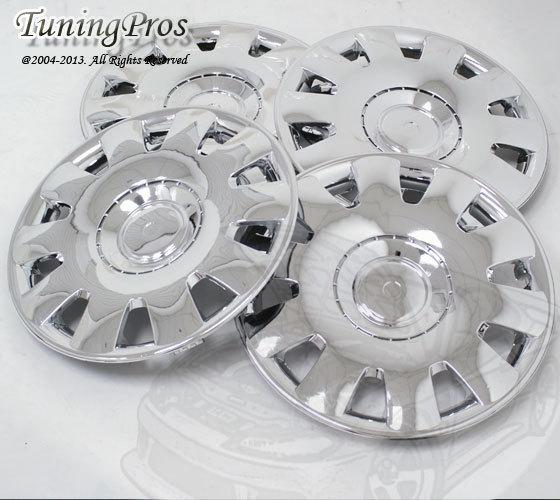 4pcs chrome wheel cover rim skin covers 15" inch, style 032 15 inches hubcap