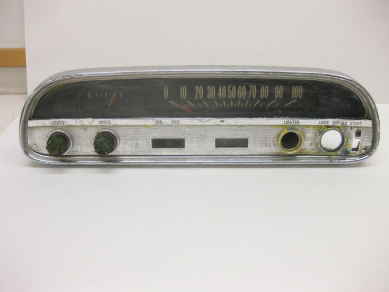 1960 1961 62 63 chevrolet corvair instrument panel guages speedometer reasonable