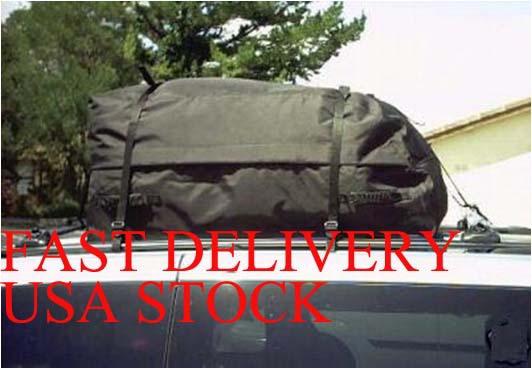 New car suv roof top rack cargo box carrier bag
