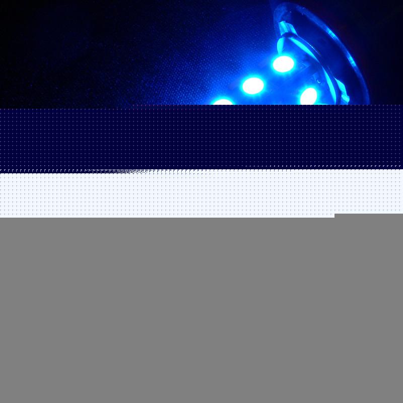 New 2pc blue h11 18x 5050 3-chip smd/smt led fog/driving light lamp bulbs 12