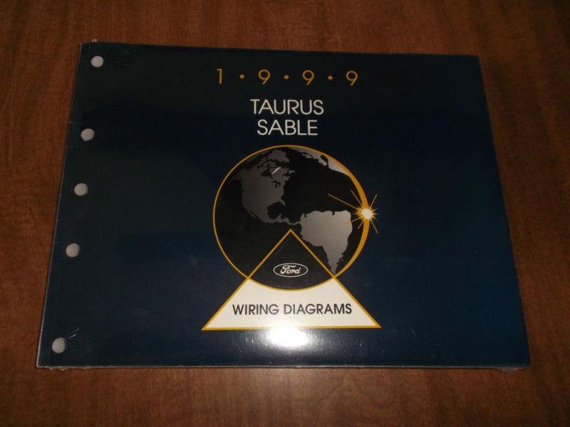 1999 ford taurus mercury sable electrical wiring diagram service manual oem book