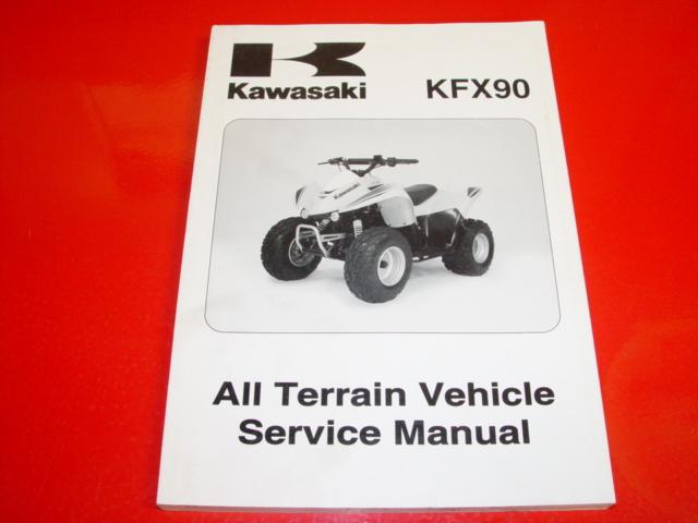 Kawasaki kfx 90 service manual 99924-1371-01 paperback