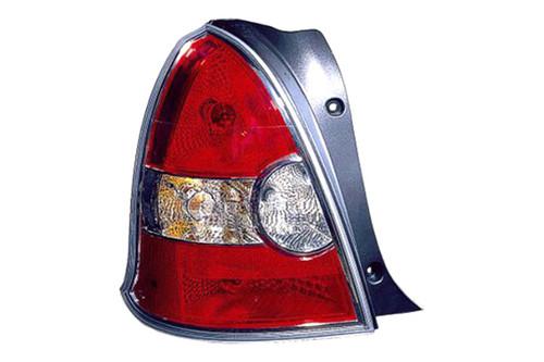 Replace hy2800138 - fits hyundai accent rear driver side tail light assembly