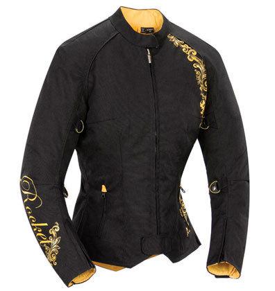 Womens ladies joe rocket heart breaker 2 gold jacket xs