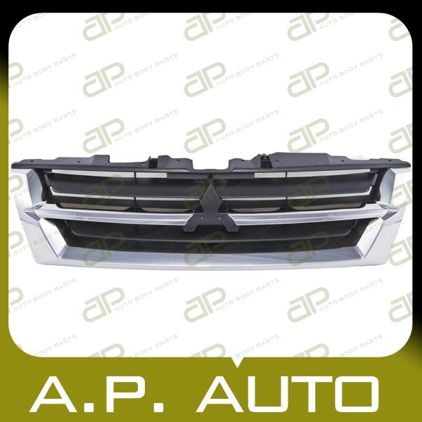 New grille grill assembly replacement 01-01 mitsubishi montero chrome