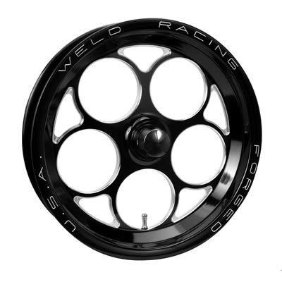 Weld racing magnum drag 2.0 black anodized wheel 15"x3.5" 5x4.5" bc 786b-15204