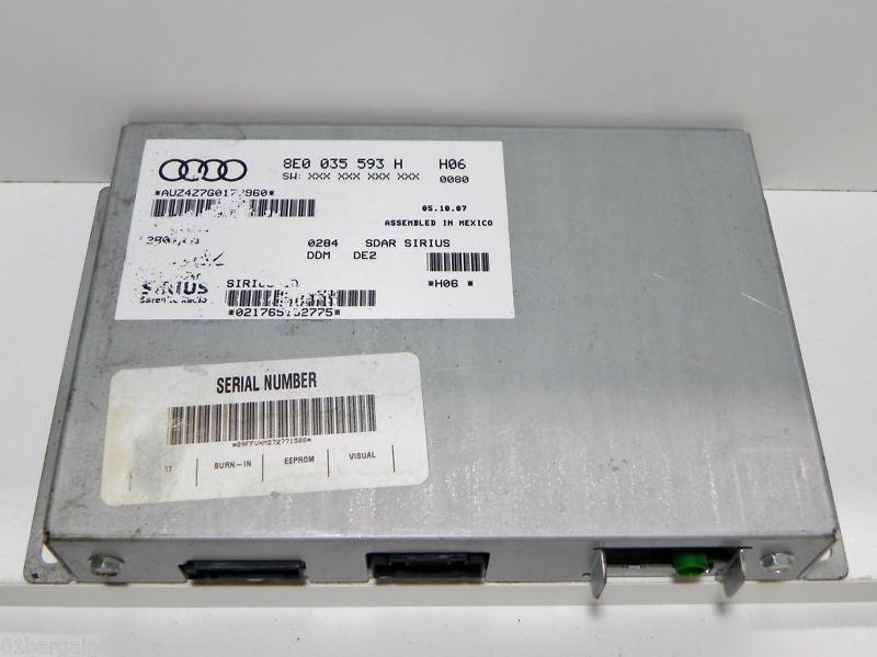 Audi vw volkswagen sirius satellite radio receiver tuner module factory oem