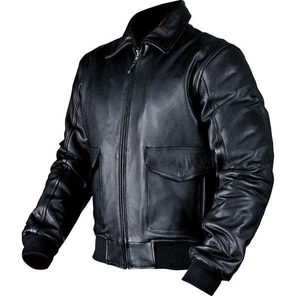 Black xl agv sport bomber leather jacket