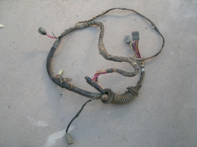 87-93 ford mustang gt convertible r/h passenger door power wiring harness