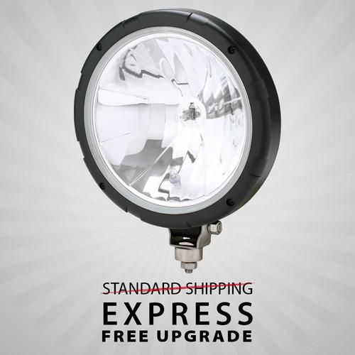 9" driving lamp light halogen h1 12v 55w position lamp 4x4 jeep off-road truck