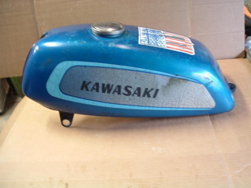 1971 kawasaki h1 500 mach iii  fuel tank 