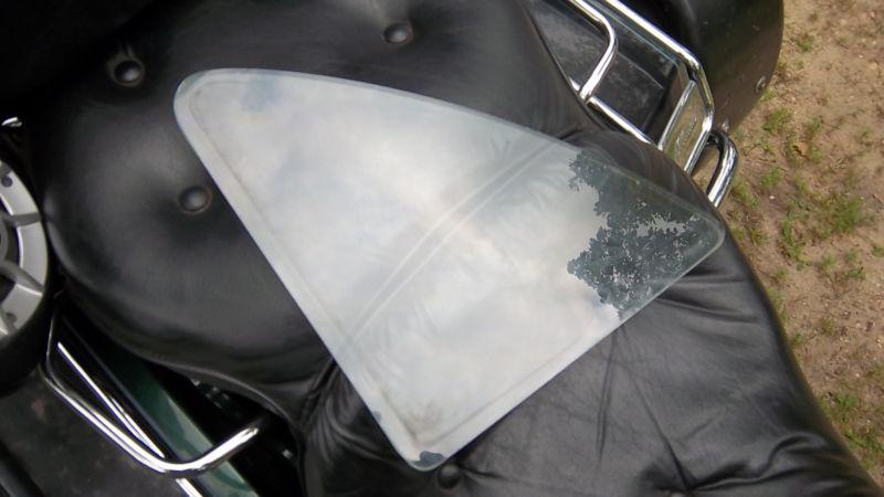 Rear quarter window for a 1955 chevy