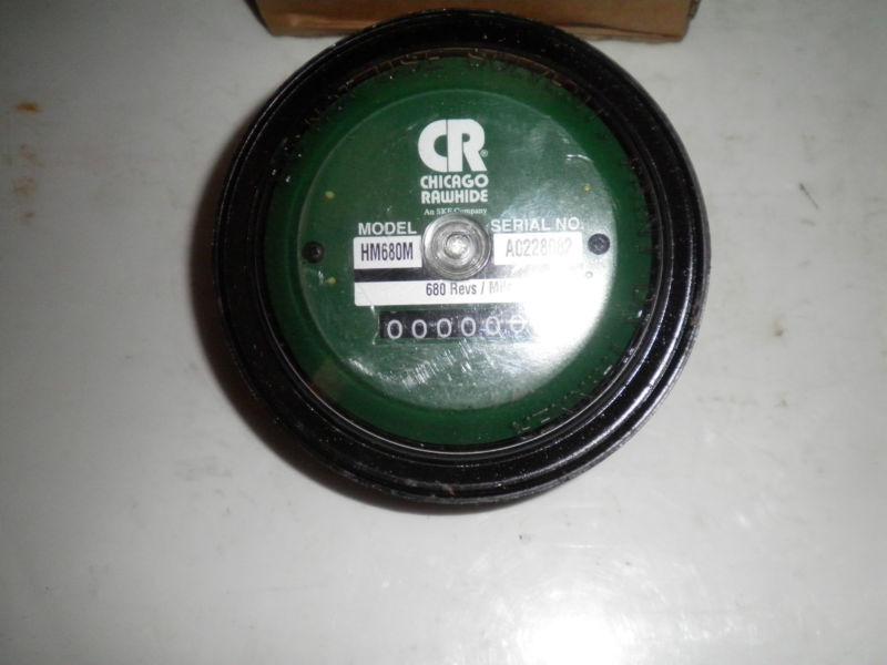 Hubodometer - new / old stock  - part # hm-680 cr / chicago rawhide