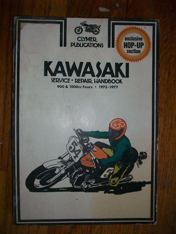 Clymer repair manual kawasaki 900 and 1000cc fours 1973 - 1977 