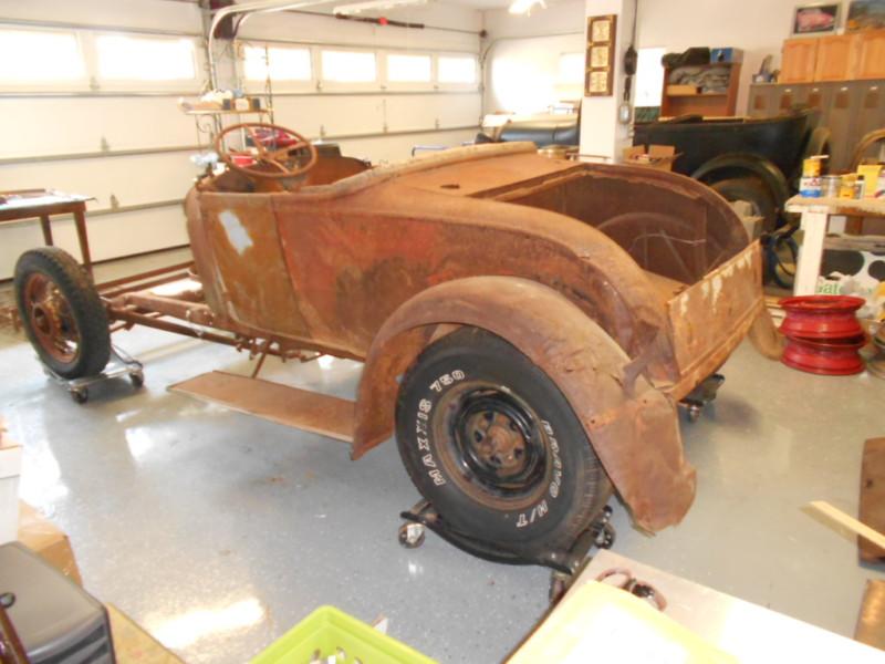  1929 FORD MODEL A ROADSTER 1950s HOT ROD PROJECT, US $4,800.00, image 4