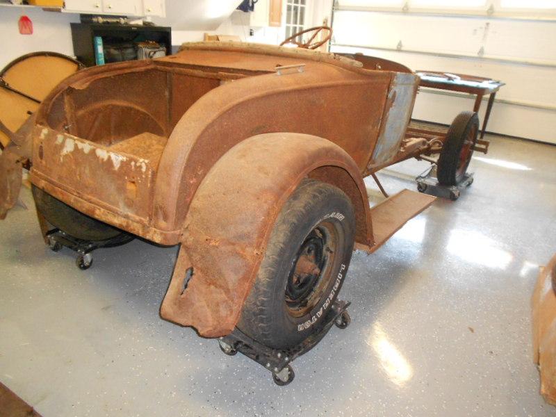  1929 FORD MODEL A ROADSTER 1950s HOT ROD PROJECT, US $4,800.00, image 9