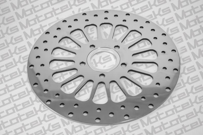 Dna 11.8 front rotor fits harley 2008-present models chrome bolts included new