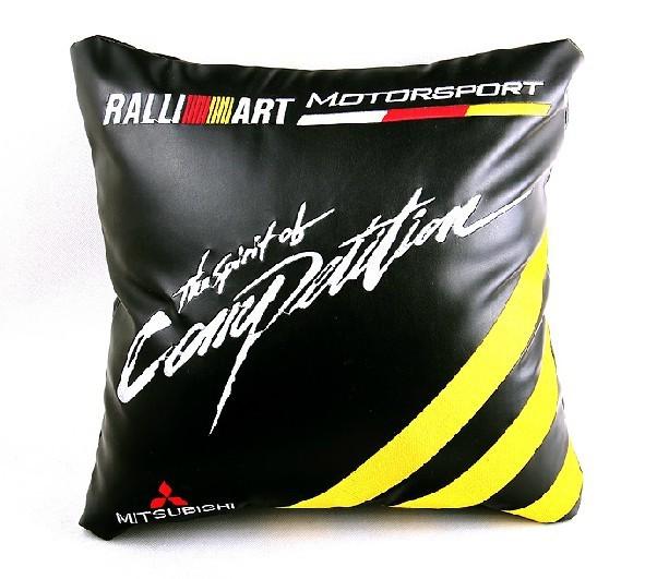 Modified standard pillow car pillow ralli / / / / / / art mitsubishi sport*2