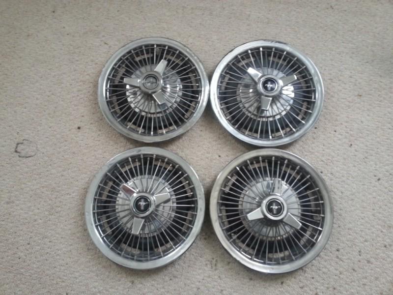 14" wire wheel hub caps