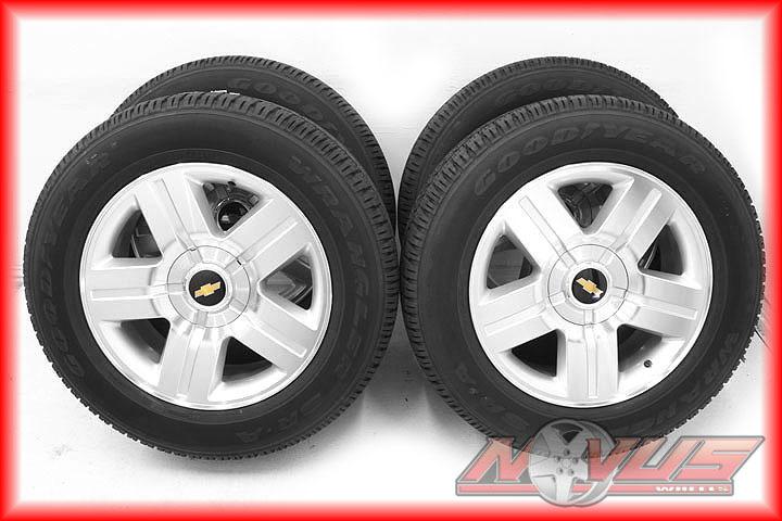 New 20" chevy silverado ltz tahoe gmc yukon sierra wheels goodyear tires 22 18