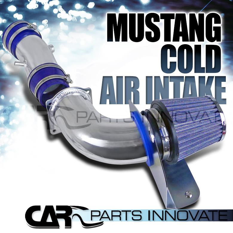 94-95 ford mustang 5.0l v8 cold air intake induction+filter