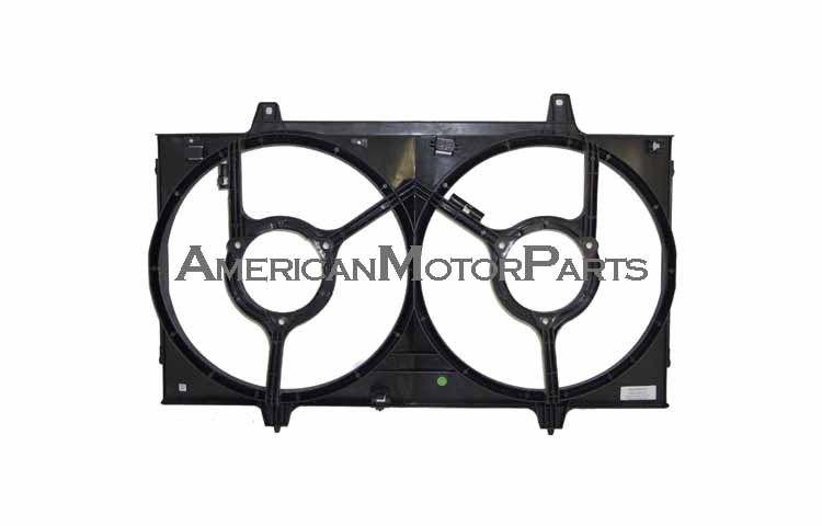 Replacement ac condenser radiator cooling fan shroud only 98-01 nissan altima
