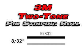 8/32" x 150ft roll / 3m two color pinstripe / for all model decal trim 987