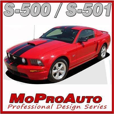 Mustang gt racing rally stripes decals graphics - 3m pro vinyl 2007 092