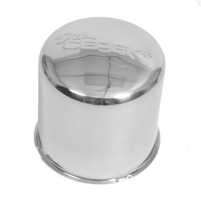 Dick cepek dc-1 center cap 4.25" dia push-through dome polished stainless qty 4