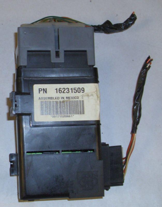1997 pontiac sunfire gm alarm system module 2d 2.2l chevy cavalier 16231509